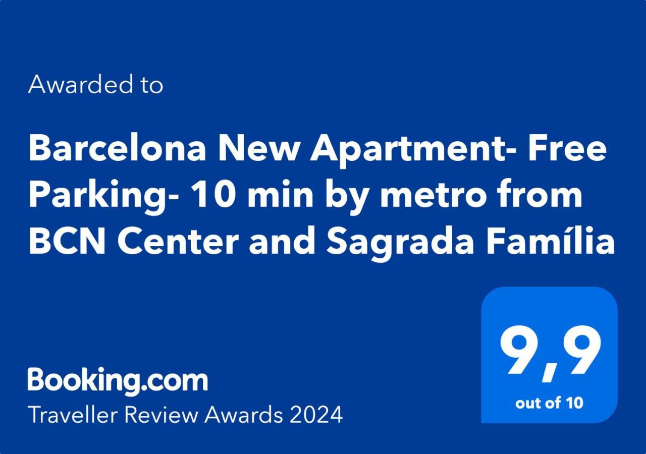 Barcelona Chic Apartments- Free Parking - 10 Min From Bcn City Centre By Metro 외부 사진